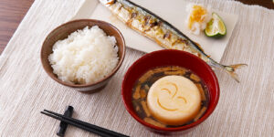 秋刀魚と新米と美噌汁最中